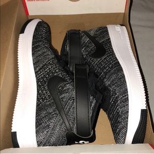 Mens flyknit hightop Air Force 1s